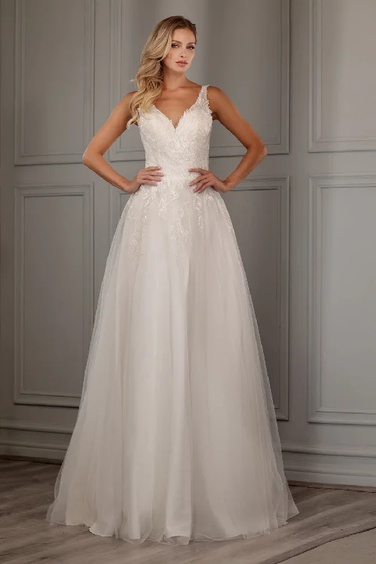 Versatile wedding guest dresses that can be worn again -Sleeveless Tulle Bridal Gown by Abby Lane 97153 Versatile wedding guest dresses that can be worn again -Sleeveless Tulle Bridal Gown by Abby Lane 97153