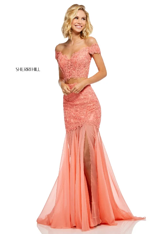 Two piece skirt sets for high school graduation- -52719