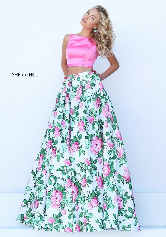 How to create a chic look with a two piece skirt set- -50448