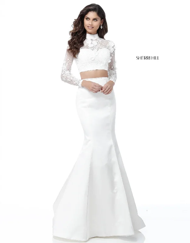Two piece skirt sets with a flouncy skirt- -51853