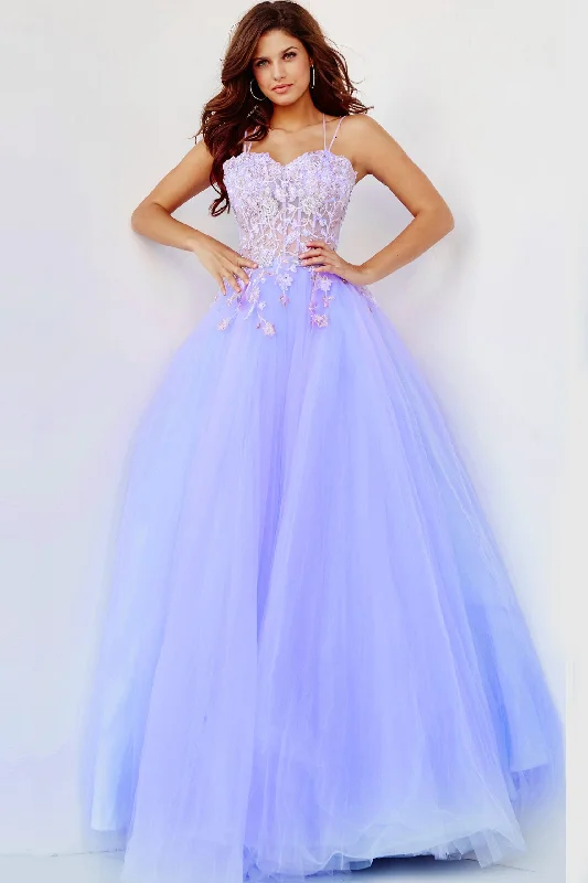 formal dresses with sheer panels for modern style --Applique Sleeveless A-line Gown by Jovani 06207 formal dresses with sheer panels for modern style --Applique Sleeveless A-line Gown by Jovani 06207