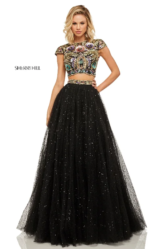 Two piece skirt sets in bold colors for summer- -52435