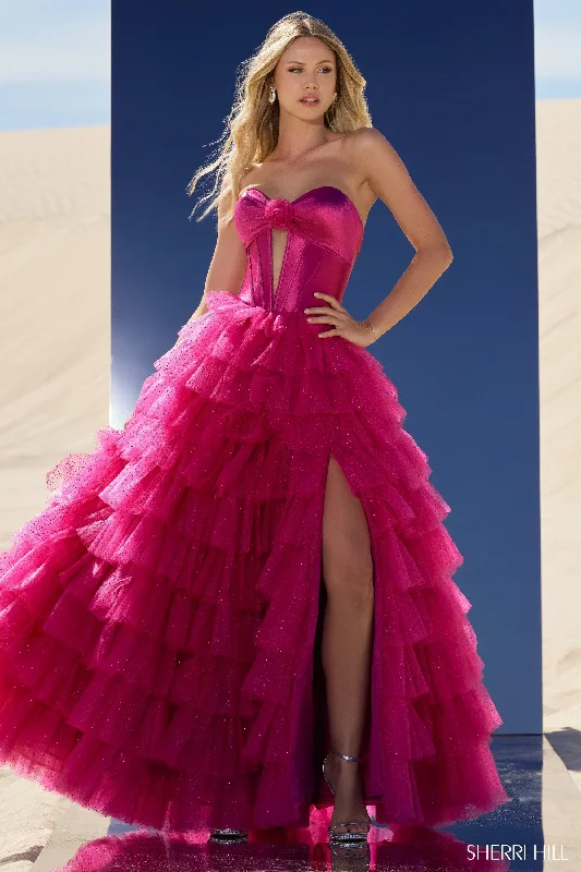 formal dresses with detachable capes for dramatic effect --56804