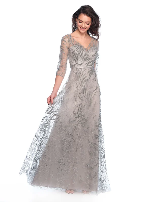 Trendy long dresses for elegant wedding guest attire -Long Evening Dress by Dave and Johnny 11606 Trendy long dresses for elegant wedding guest attire -Long Evening Dress by Dave and Johnny 11606