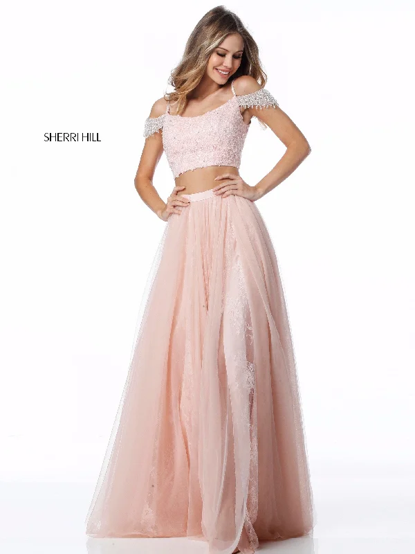 Two piece skirt sets with button-up tops- -51771