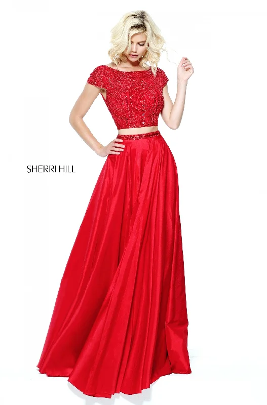 Two piece skirt sets for a romantic date night- -50802