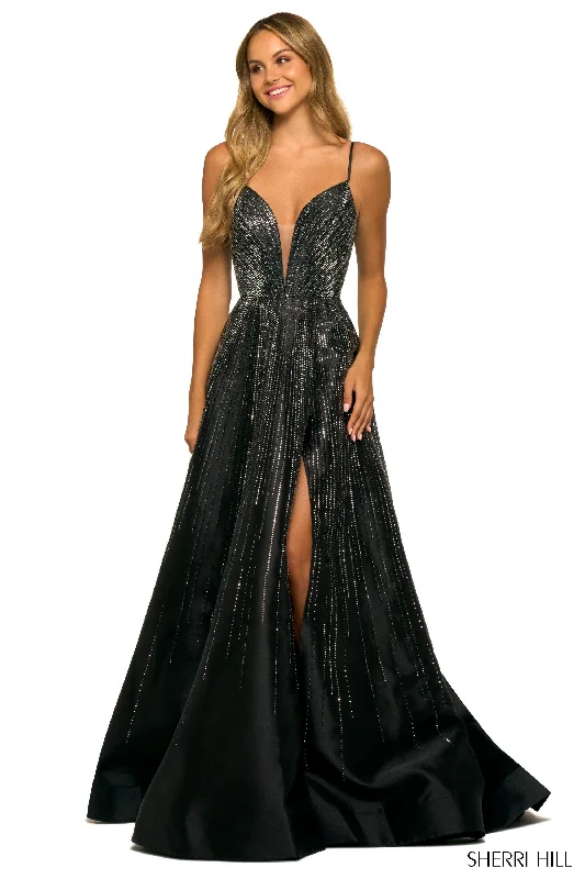 Graduation dresses with a corset back for a structured fit -55505