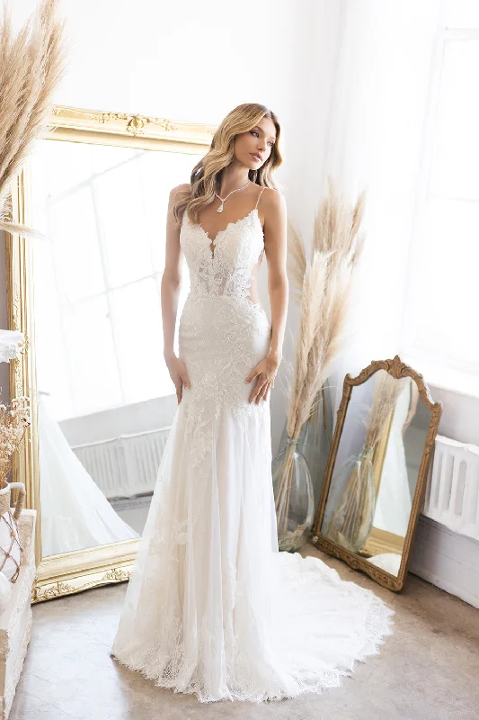Best wedding guest dresses for an evening gala or celebration -Fitted Tulle Lace Bridal Gown by Abby Lane 97192 Best wedding guest dresses for an evening gala or celebration -Fitted Tulle Lace Bridal Gown by Abby Lane 97192