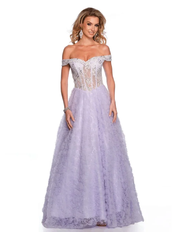 cocktail dresses with off-shoulder ruffles for feminine vibe --Long Evening Dress by Dave and Johnny 11610 cocktail dresses with off-shoulder ruffles for feminine vibe --Long Evening Dress by Dave and Johnny 11610