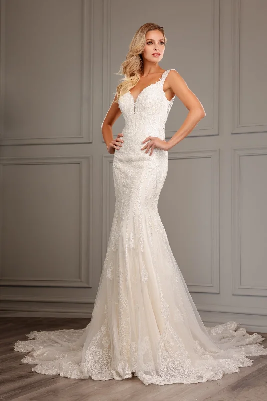 Stunning wedding guest dresses for formal evening events -Lace Tulle Mermaid Bridal Gown by Abby Lane 97159 Stunning wedding guest dresses for formal evening events -Lace Tulle Mermaid Bridal Gown by Abby Lane 97159