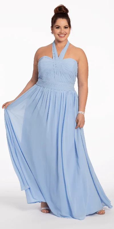 Graduation dresses for summer ceremonies with lightweight options -Tie Neck Halter Dress - Petite Graduation dresses for summer ceremonies with lightweight options -Tie Neck Halter Dress - Petite