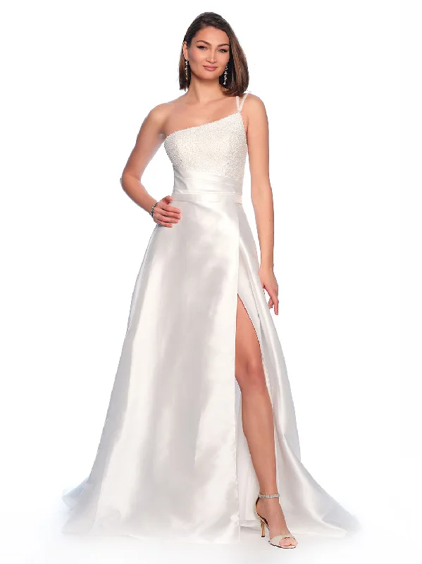 Satin wedding guest dresses for evening elegance -Wedding Dress by Dave and Johnny 12111 Satin wedding guest dresses for evening elegance -Wedding Dress by Dave and Johnny 12111