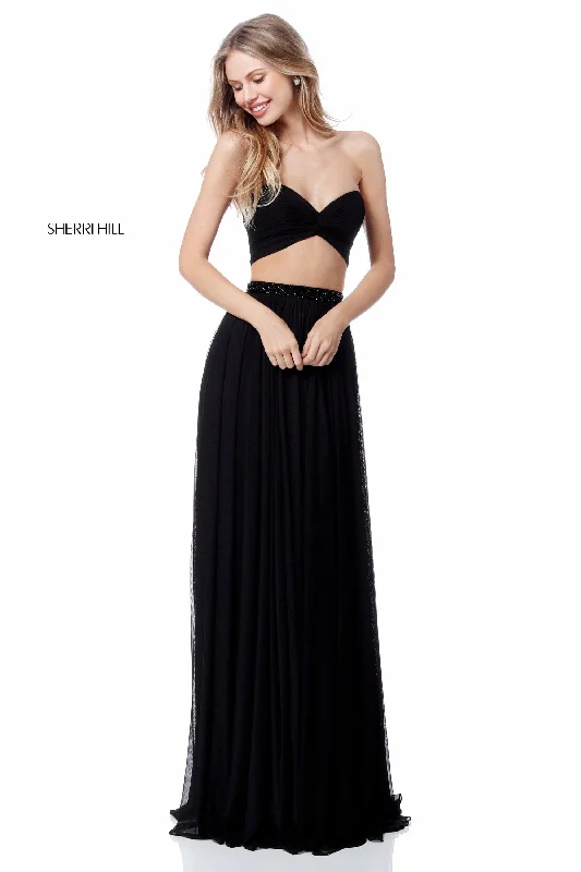 Two piece skirt sets with floral skirts- -51619