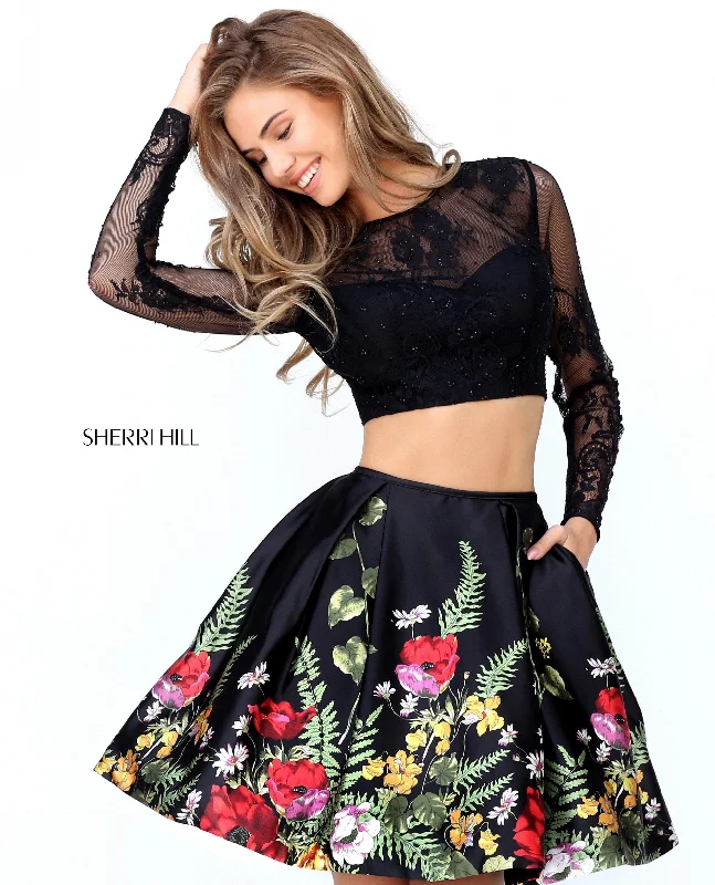 Two piece skirt sets for a romantic evening- -50777
