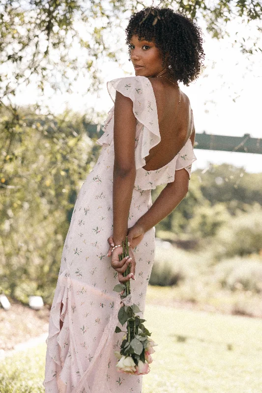 cocktail dresses with halter tops for chic style --Chloe Maxi Dress - Chloe Print