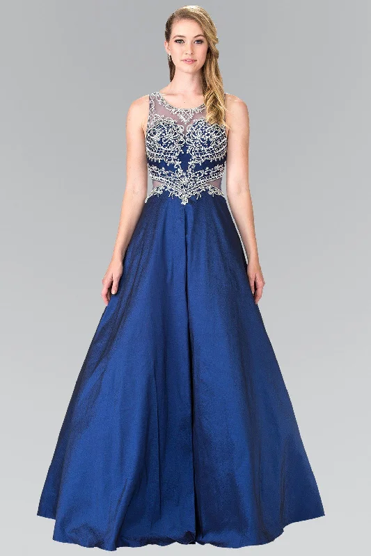 cocktail dresses in jewel tones for fall events --Long Beaded Gown with Sheer Side Cutouts by Elizabeth K GL2253 cocktail dresses in jewel tones for fall events --Long Beaded Gown with Sheer Side Cutouts by Elizabeth K GL2253