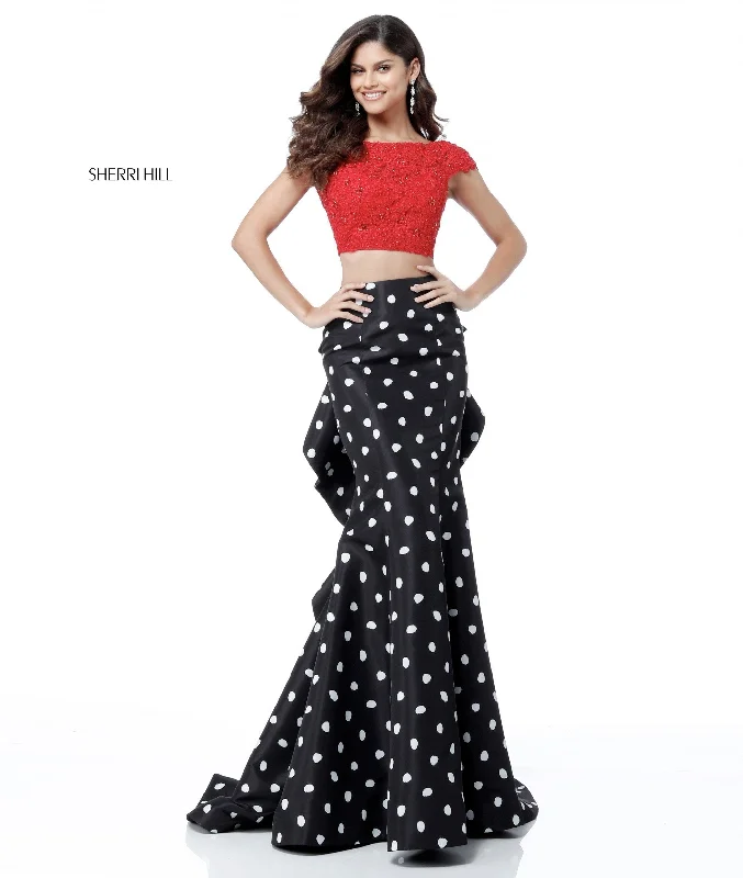 red/black/ivory