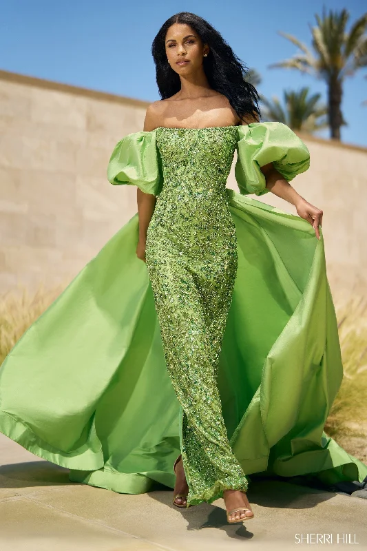 formal dresses with open backs and crisscross straps --55632