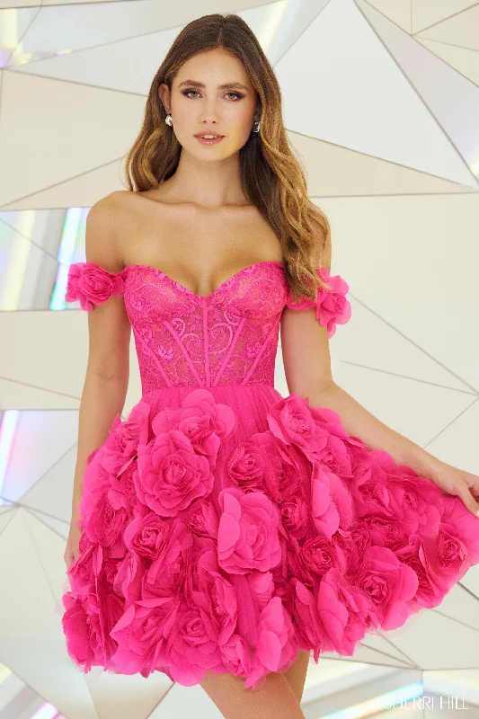 Graduation dresses with embroidery for a detailed look -55717