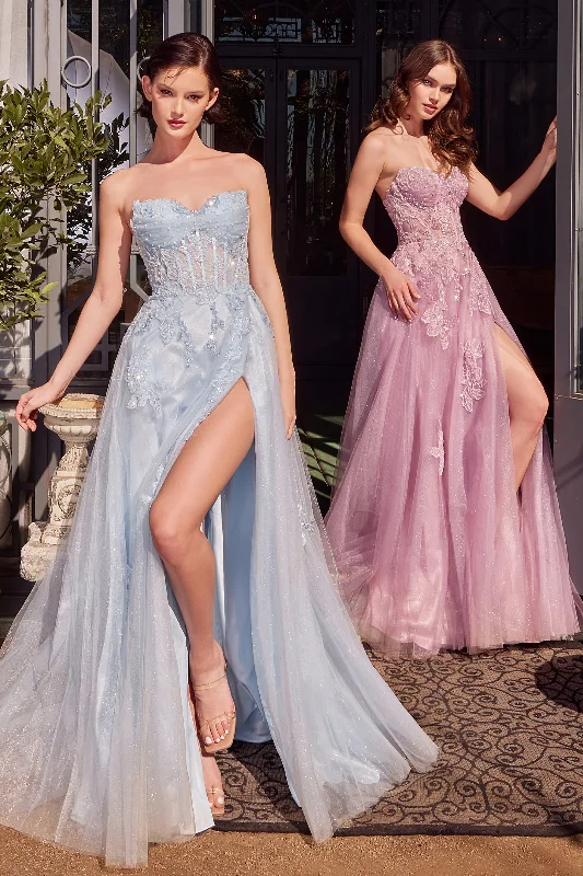 formal dresses with asymmetrical hemlines for trendy looks --Andrea and Leo A1378 Dress