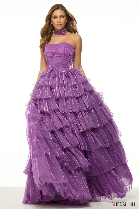 formal dresses with lace necklines for feminine touch --57188