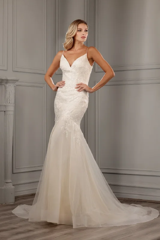 Effortlessly chic wedding guest dresses for sophisticated events -Embroidered Mermaid Bridal Gown by Abby Lane 97154 Effortlessly chic wedding guest dresses for sophisticated events -Embroidered Mermaid Bridal Gown by Abby Lane 97154