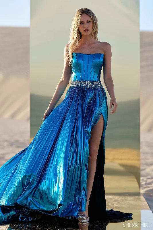 formal dresses with built-in shapewear for smooth figure --56522