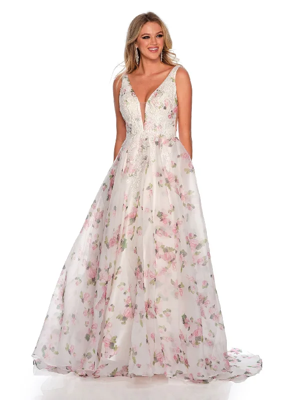 cocktail dresses with tiered ruffles for dramatic effect --Long Evening Dress by Dave and Johnny 11427 cocktail dresses with tiered ruffles for dramatic effect --Long Evening Dress by Dave and Johnny 11427