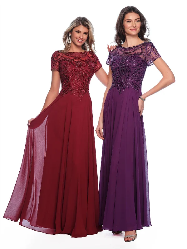 Short wedding guest dresses for summer events -Long Evening Dress by Dave and Johnny A9071 Short wedding guest dresses for summer events -Long Evening Dress by Dave and Johnny A9071