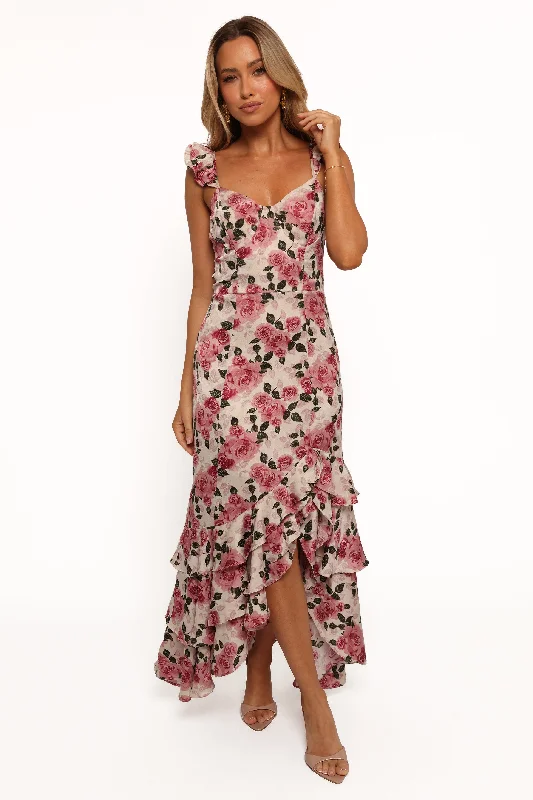 How to style wedding guest dresses with scarves and wraps -Zanie Maxi Dress - Rose Pink How to style wedding guest dresses with scarves and wraps -Zanie Maxi Dress - Rose Pink