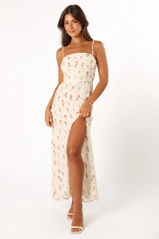 cocktail dresses with wrap skirts for adjustable fit --Ariel Maxi Dress - Ranala Print cocktail dresses with wrap skirts for adjustable fit --Ariel Maxi Dress - Ranala Print