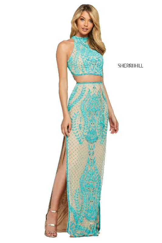 Two piece skirt sets for hot summer days- -53436