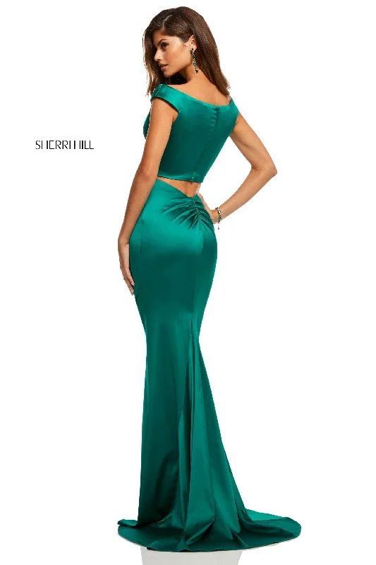 Two piece skirt sets with printed skirts- -52612