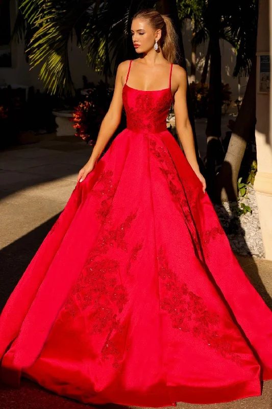 formal dresses for beach parties with light, airy fabrics --Embroidered Sleeveless Ball Gown by Amelia Couture SU074 formal dresses for beach parties with light, airy fabrics --Embroidered Sleeveless Ball Gown by Amelia Couture SU074