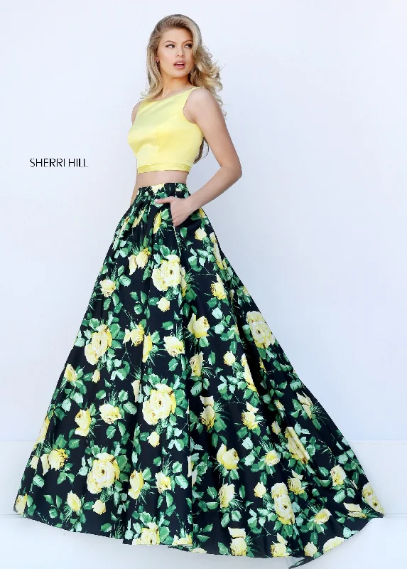 Two piece skirt sets with wrap-around skirts- -50401