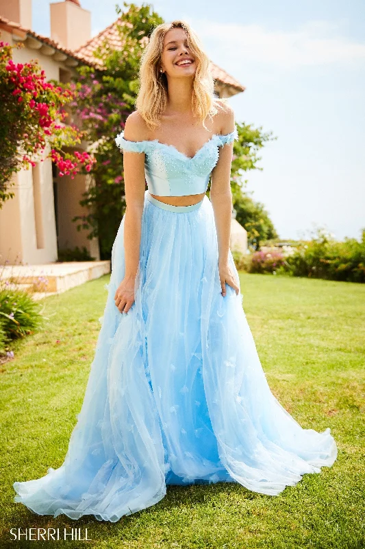 Two piece skirt sets for a luxurious night out- -52046