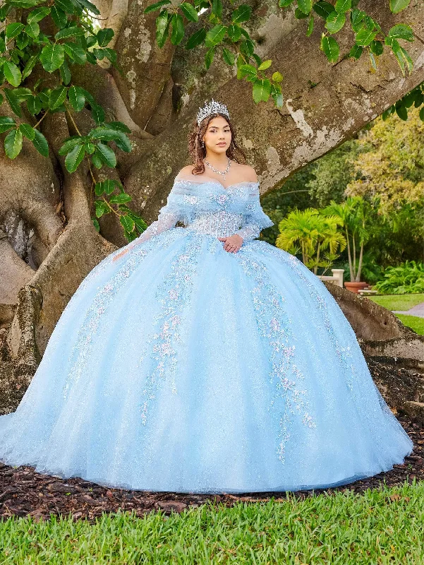 Lizluo Fiesta 56508 - Embellished Sweetheart Neck Ballgown
