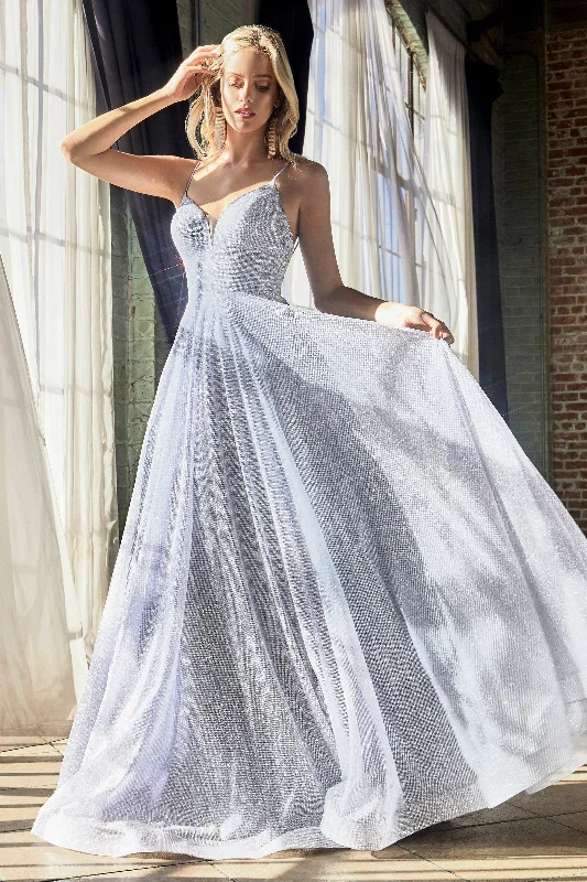 cocktail dresses with sweetheart necklines for romantic looks --Long Sleeveless Glitter Dress by Cinderella Divine CD205 cocktail dresses with sweetheart necklines for romantic looks --Long Sleeveless Glitter Dress by Cinderella Divine CD205