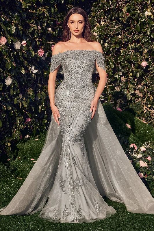 Wedding guest dresses that pair well with shawls -Andrea and Leo MA103 Dress