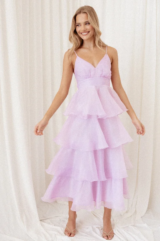 formal dresses with embroidered beadwork for luxury appeal --Winslet Maxi Dress - Lilac formal dresses with embroidered beadwork for luxury appeal --Winslet Maxi Dress - Lilac