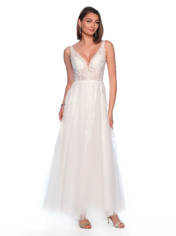 Sophisticated wedding guest dresses with subtle embellishments -Wedding Dress by Dave and Johnny 11950 Sophisticated wedding guest dresses with subtle embellishments -Wedding Dress by Dave and Johnny 11950