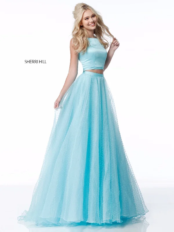 Two piece skirt sets with ruffled detailing on skirts- -51895