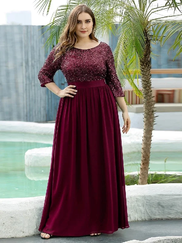 Fashionable satin cocktail dresses for fancy dinners -Long Tulle & Sequin Wholesale Evening Dresses for Mother of the Bride Fashionable satin cocktail dresses for fancy dinners -Long Tulle & Sequin Wholesale Evening Dresses for Mother of the Bride