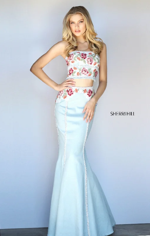 Two piece skirt sets with detachable skirts for a versatile look- -51060