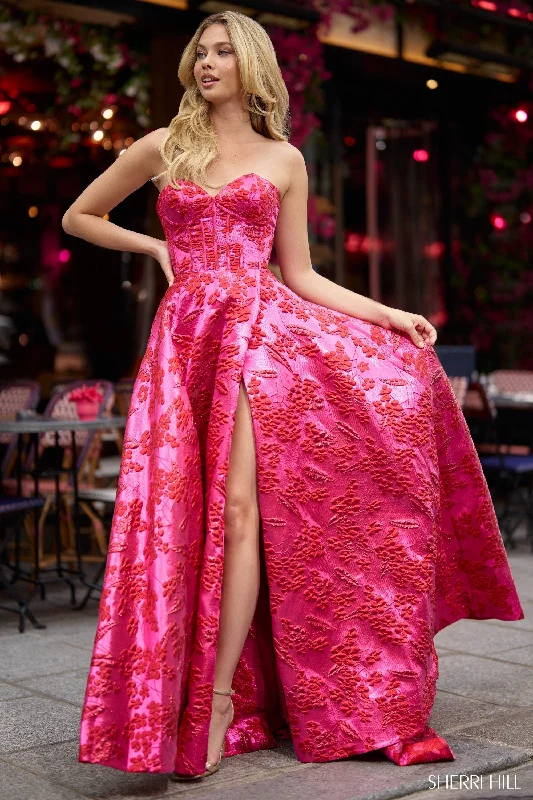 formal dresses with side slits for ease of movement --56928