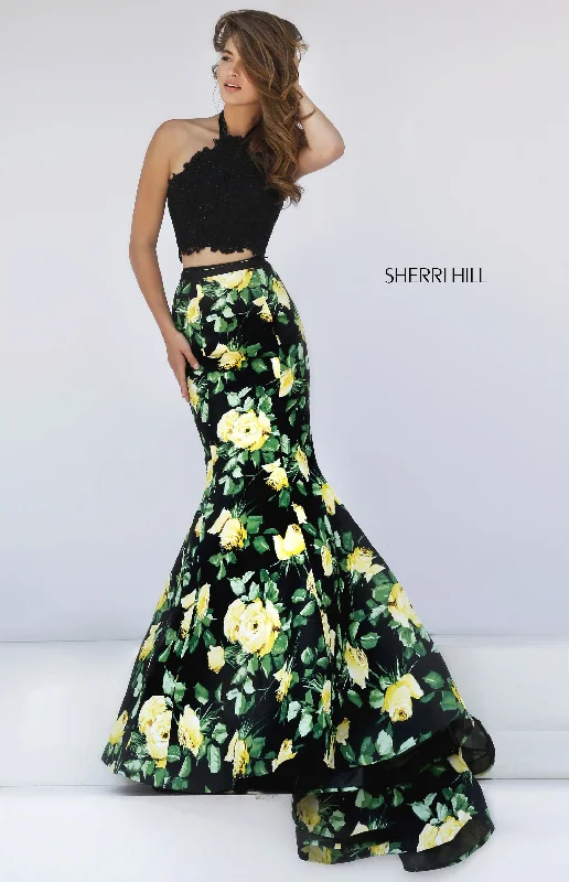 Two piece skirt sets for a luxurious night out- -50026