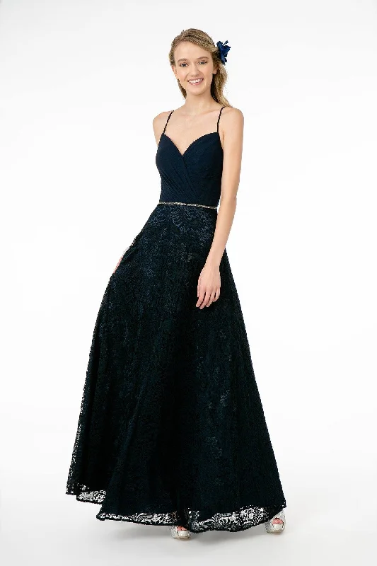 bridesmaid dresses with chiffon pleats for graceful flow --Long Pleated Sweetheart Dress with Lace Skirt by Elizabeth K GL2667 bridesmaid dresses with chiffon pleats for graceful flow --Long Pleated Sweetheart Dress with Lace Skirt by Elizabeth K GL2667