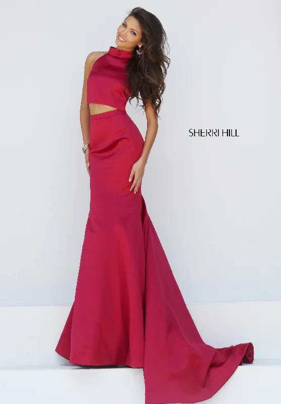 Two piece skirt sets with asymmetrical skirts for a unique look- -32365