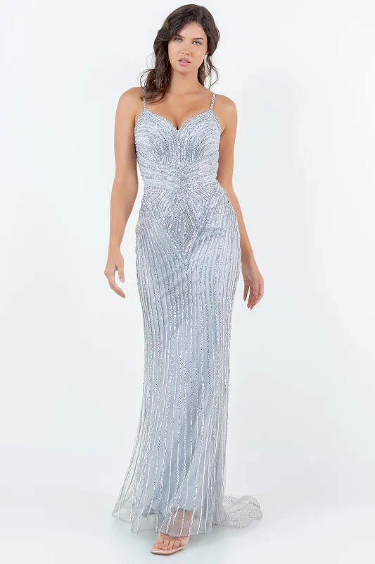 formal dresses with satin fabric for smooth texture --Beaded Sleeveless Gown by Cinderella Couture 8268J formal dresses with satin fabric for smooth texture --Beaded Sleeveless Gown by Cinderella Couture 8268J