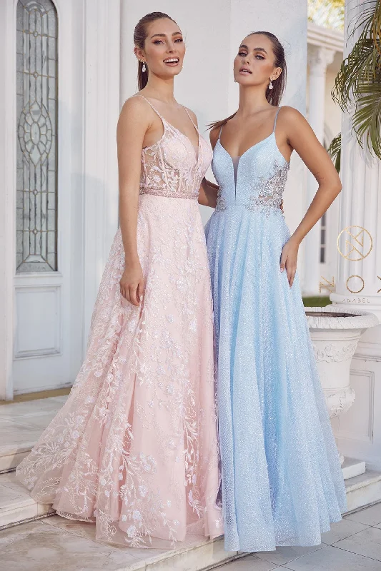 affordable cocktail dresses under $100 for casual events --Long Sleeveless Glitter Dress by Nox Anabel T1033 affordable cocktail dresses under $100 for casual events --Long Sleeveless Glitter Dress by Nox Anabel T1033
